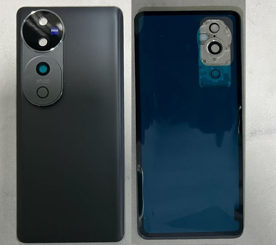 Back Panel With Camera Glass for Vivo T3 Ultra Black Back Panel With Camera Glass for Vivo T3 Ultra Black